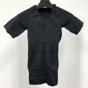 【開封済新品】メンズ/加圧シャツ/M/ブラック/Msp029_BF024