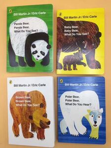 Brown Bear What Do You See 音声ペン対応 4冊セット ★新品英語絵本