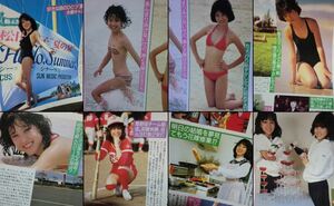 ★ 激レア 絶版 青い珊瑚礁 夏の扉 赤いスイートピー 松田聖子 水着 切り抜き 32P