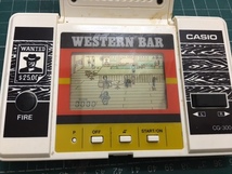 劇レア！　カシオ　CASIO　CG-300 元箱・説明書付　ウエスタンバー WESTERN BAR　ゲームウォッチサウンド_画像3