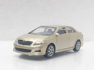 1/60 WELLY Toyota Corolla gold champagne gold approximately 1/64 Willie Welly 3 -inch Toyota Corolla Gold NEX