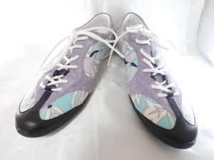 EMILIO PUCCI* original leather sneakers *39*25* trying on only * search ....25