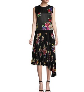  new goods free shipping US4 number /JP9 number ~11 number Kate Spade Newyork Kate Spade New York rose skirt black ground 