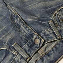 ★☆W30inch=76.20cm☆★Levi's505(RO505-00) 2006年4月製造★☆クラッシュデニム☆★_画像5