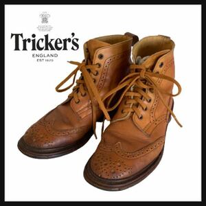 【名作】Tricker's トリッカーズ カントリーブーツ 4ハーフ 23.5㎝