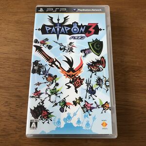 【本体無し】ケースと説明書 パタポン3 PSP