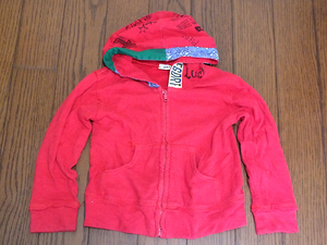 *JANK STORE Junk store American Casual style Zip up Parker 100 size Kids child clothes hipi-