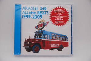 【新品】嵐 CDアルバム「ARASHI 5x10 All the BEST! 1999-2009」通常盤 検索：未開封 大野智 二宮和也 櫻井翔 松本潤 相葉雅紀 ベスト