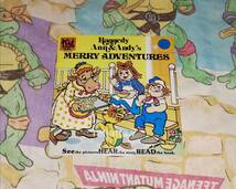 ☆【洋書】☆Kid Stuff Record and Book☆Raggedy Ann&Andy's☆MERRY ADVENTURES☆☆ラガディアン＆アンディ☆絵本レコード☆ヴィンテージ_画像1