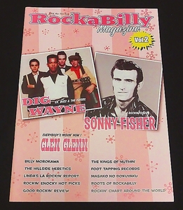  rockabilly magazine 2 number unused magazine 2006bi Lee various river LINDA Linda ON THE HILL BUZZ&FLYERS GLEN GLENN DRY BONES rhinoceros kobi Lee 