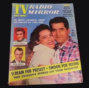 希少 TV RADIO MIRROR 1957 米国 映画 テレビ 雑誌 50年代 レア 貴重 洋書 50s ヴィンテージ LIFE ELVIS エルビス エルヴィス プレスリー 