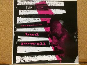 LP★ バド・パウエルBud Powell★ザ・ジニアス・オブ・バド・パウエルThe Genius Of Bud Powell☆レイ・ブラウン