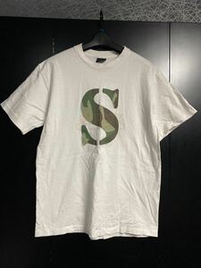 90'S STUSSY Tシャツ ヴィンテージ　ステューシーSロゴ　　　オールドスケート　当時物　USA製　正規品