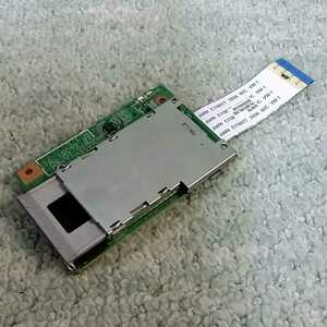 送料198円★ Dell Vostro 3700用 カードリーダーボード★ 09660-1 48.4RU01.011 ケーブル付き (50.4RU08.102) 修理パーツ★動作確認済 Q190