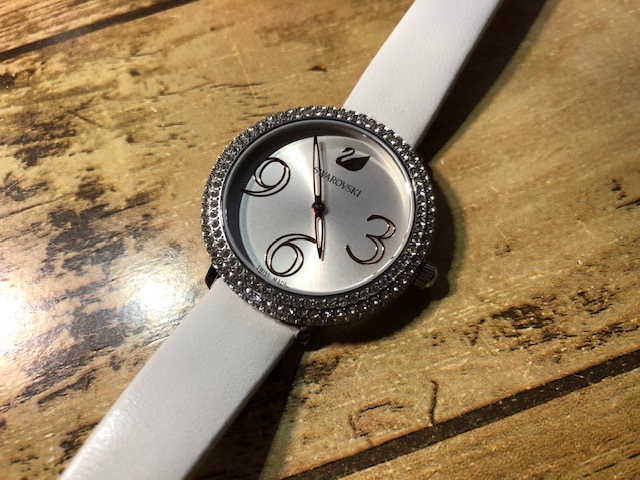 ヤフオク! -スワロフスキー 時計 ベルトの中古品・新品・未使用品一覧