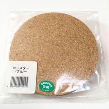 新品 鳥取 コナン百貨店限定 名探偵コナン コルクコースター ブルー_画像2