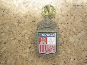 ピンバッジ　スペイン　紋章