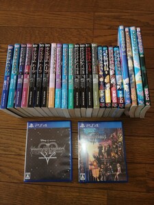 ps4 キングダムハーツ 3 2 1書籍23冊