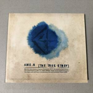 4Men フォーメン 5集 CD The True Story CD MIIII 韓国 ボーカル バラード ポップス K-POP