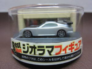 サントリーコーヒーボス★BestShotジオラマフィギュア★ガレージのスポーツカー(トヨタスープラ)★BOSS2007