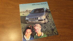 【CHEVY】1999シボレーVENTURE　アメリカ本国カタログ　　GM アメリカンミニバン