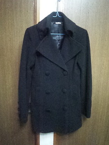  lady's coat black [ Lip Service ] size free used good goods 