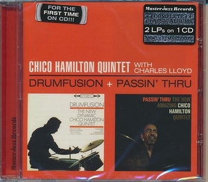 未開封CD●CHICO HAMILTON QUINTET / Drumfusion + Passin' Thru 輸入盤 チコ・ハミルトン