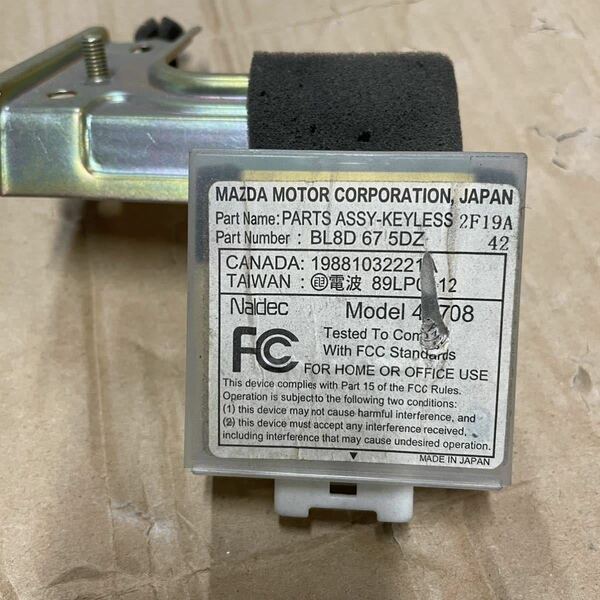 Mazda bl8d-67-5dz キーレスアンテナ usdm 北米仕様 Miata protege protege5