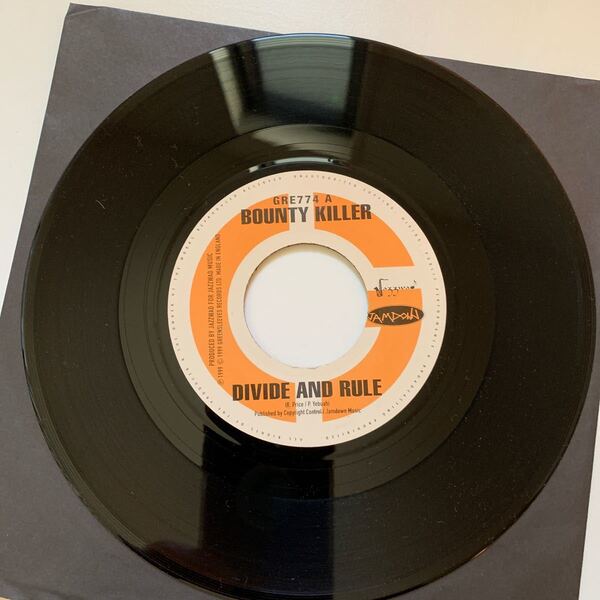 BOUNTY KILLER レゲエ7インチ