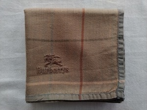 【正規品】Burberrys / バーバリーズ ハンカチ ホース刺繍 ブラウン yh-10547