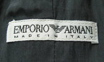 エンポリオ アルマーニ：レディース ジャケット 濃紺 38（ EMPORIO ARMANI LADIES' VINTAGE JACKET NAVY 38_画像4