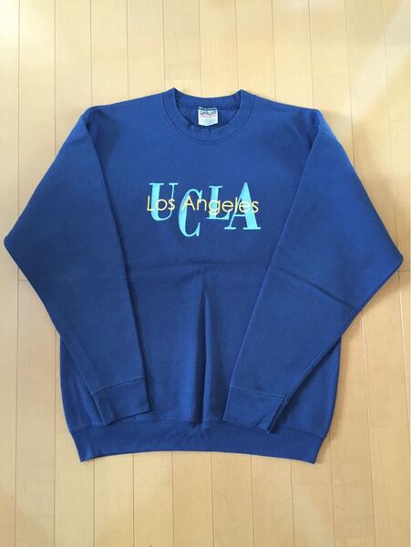 トレーナー ロサンゼルス直販売 UCLA 刺繍 限定 アメリカ ユーシーエルエー LA USA カリフォルニア 裏起毛