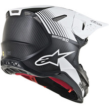 [Alpinestars] Supertech M10 カーボンヘルメット　ホワイト (US/EU Lサイズ) Supertech S-m10 Dyno Helmet White_画像3