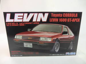 １：２４ トヨタカローラ　レビン１６００ＧＴ・ＡＰＥＸ ３ドア（ＡＥ８６）　１９８３～Ｆｕｊｉｍｉ インチアップ