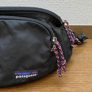  rare Patagonia Ran bar compression pack snow less snow none black hip bolt waist bag 