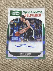 PANINI NBA certified 2018-19 OMRI KASSPI autograph オムリ　カスピ　サインカード 5シリ!!