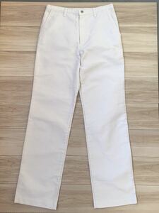  genuine winter ... white pants [ Margaret Howell ] high density meat thickness cotton material 