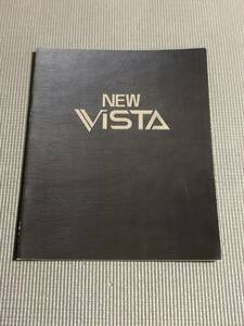  Toyota Vista catalog 1991 year VISTA