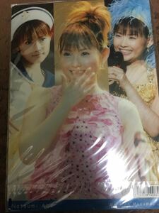 未使用　下敷き3枚　モーニング娘。安倍なつみ　ミニモニ　たんぽぽ　モー娘　アイドル