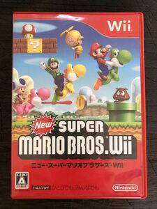 [GS]Nintendo Wii ゲームソフト New スーパー・マリオ・ブラザーズWii