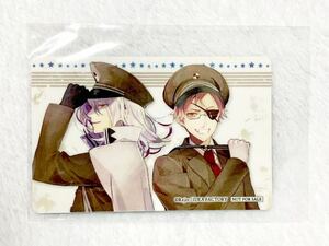 DIABOLIK LOVERS Rejet shop ポイントカード 月狼カルラ 月狼シン / ディアラバ