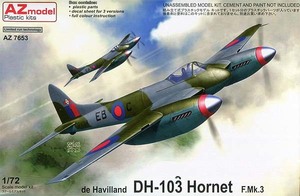 ＡＺモデル 7653 1/72 DH-103 ホーネット F.Mk.3