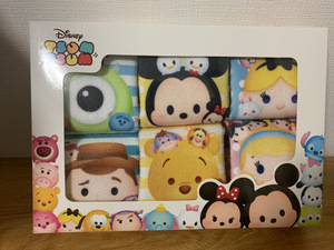  быстрое решение нераспечатанный Disney tsumtsum premium полотенце для рук 6 позиций комплект 25x25cm Disney TSUM TSUM