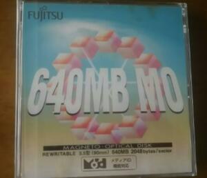 FUJITSU MO 640MB 1枚　&　TDK　MO 640MB 2枚　セット　未使用品 