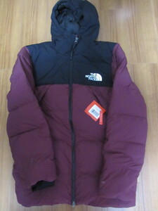 S M 赤 正規新品 THE NORTH FACE UX DOWN JACKET 550 ダウンジャケット パーカー US限定 RDS認証グースダウンヌプシ ノースフェイス
