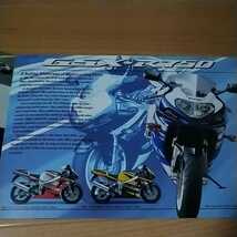 美品！スズキ　GSX-R600/750/1000カタログ　英文　_画像3