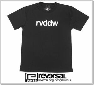 リバーサル reversal rvddw DRY MESH TEE rvbs029-BLACK-S Tシャツ 半袖 カットソー ドライメッシュ