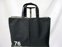 【N254】comme ca du mode/コムサデモード◇トートバッグ　BK　W36cm_画像1