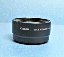 Canon(キャノン)　 WIDE CONVERTER WC-DC52　0.7x　現状渡し　807450BL20Q22A_画像3