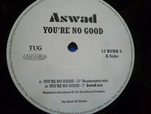 12インチ2枚訳あり　　ASWAD / WARRIORS JUNGLE BEAT / YOU'RE NO GOOD　_画像4